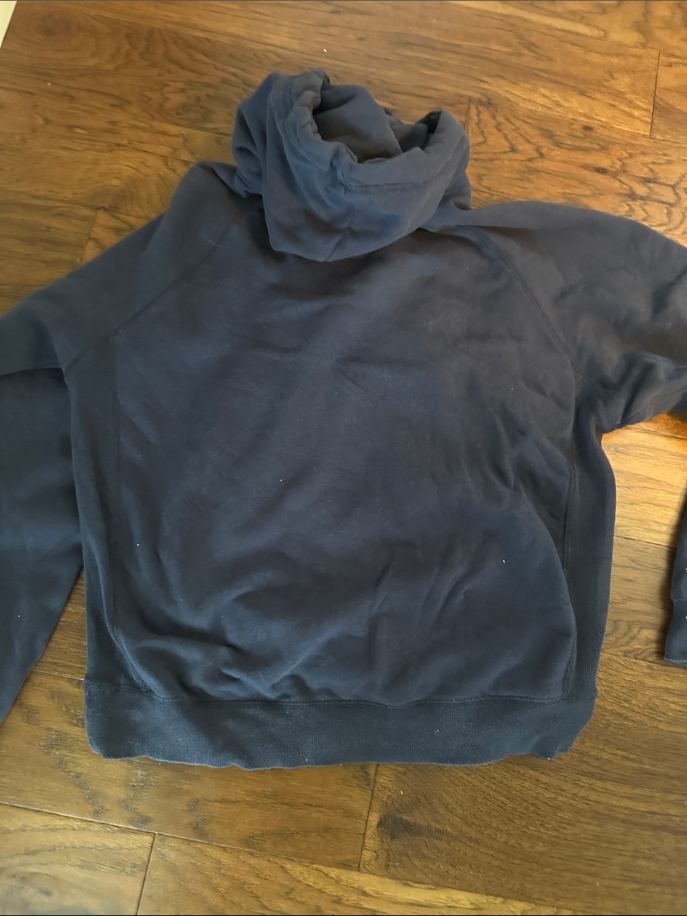 Lake Girl Hoodie with Distressed Yellow Anchor Graphic - Picture 8 of 8